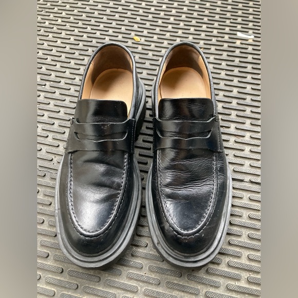 **SOLD** All Saints Lola leather loafers - Picture 6 of 12